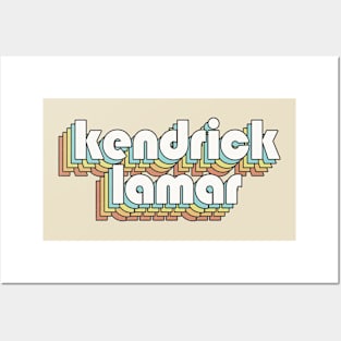 Retro Kendrick Lamar Posters and Art